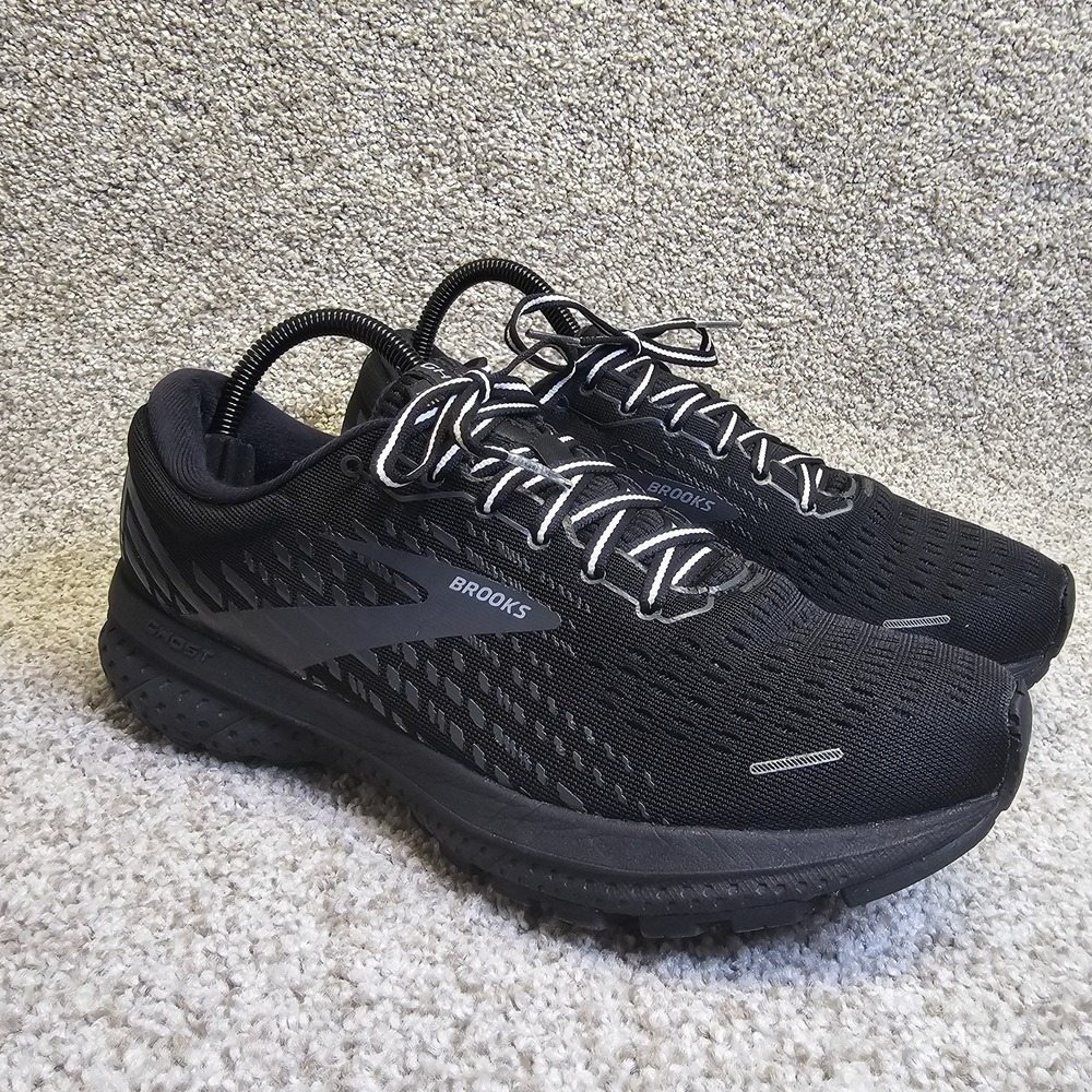 Brooks Ghost 13 Black Women's Sz 9 2A Narrow Running Shoes ~ Has Defects - Picture 4 of 14